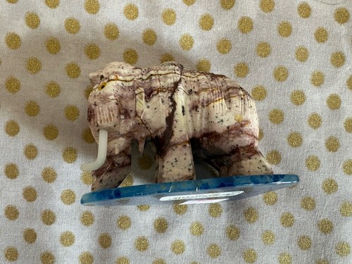 Stone mammoth - stone,